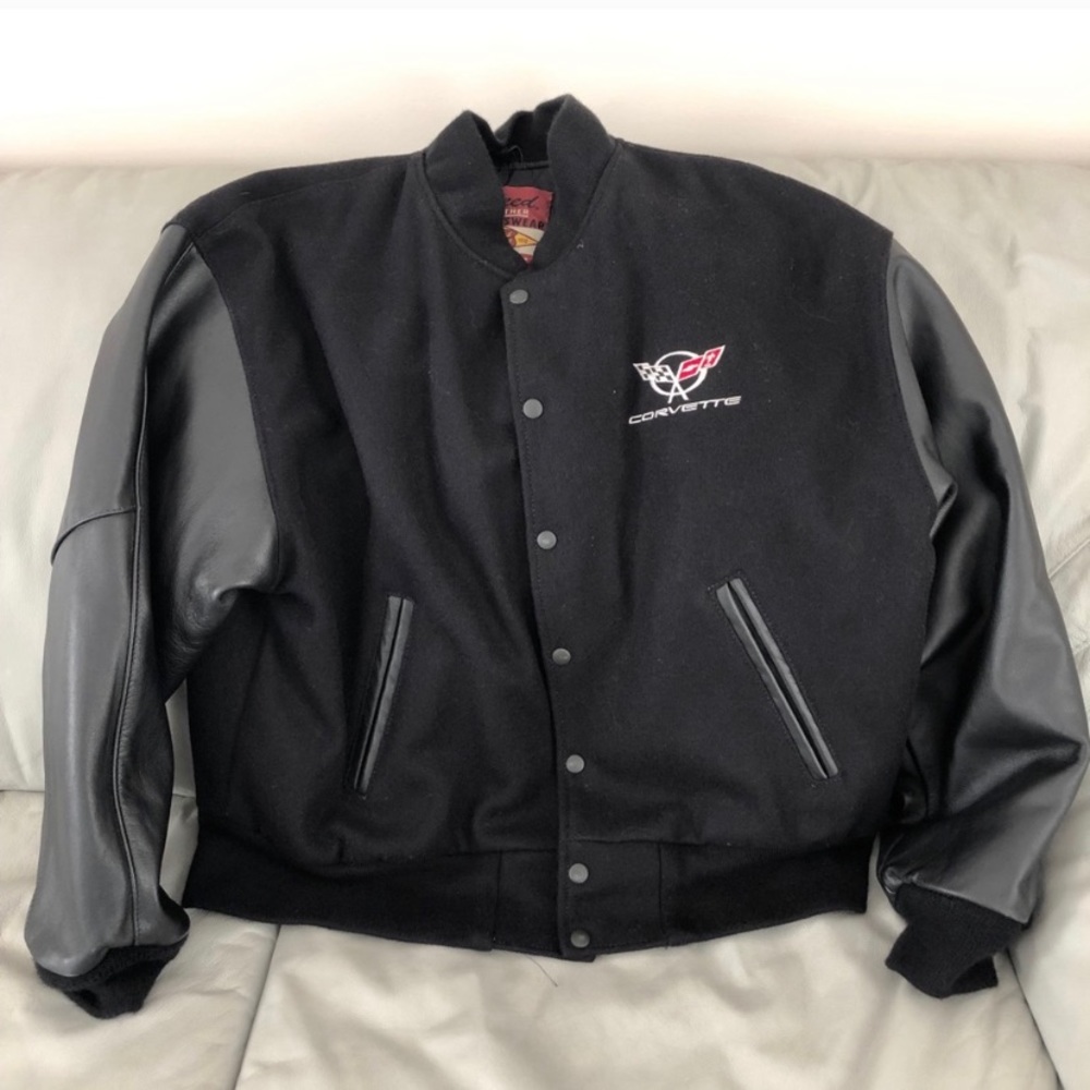 High End Reed Leather C5 Corvette Jacket